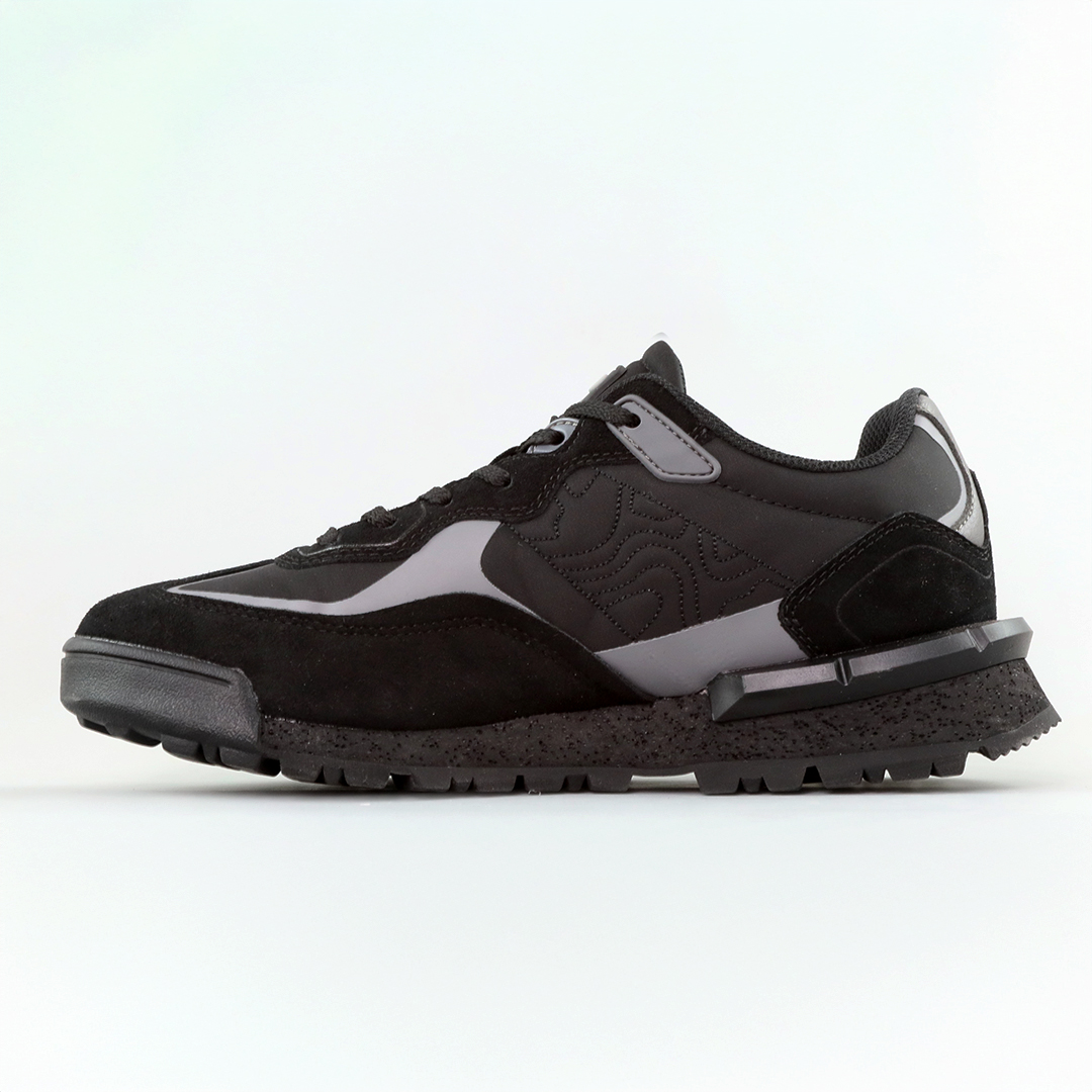 Кросівки чоловічі замшеві Чорний весна–осінь 3 Кросівки чоловічі замшеві Чорний весна–осінь - Зображення 3