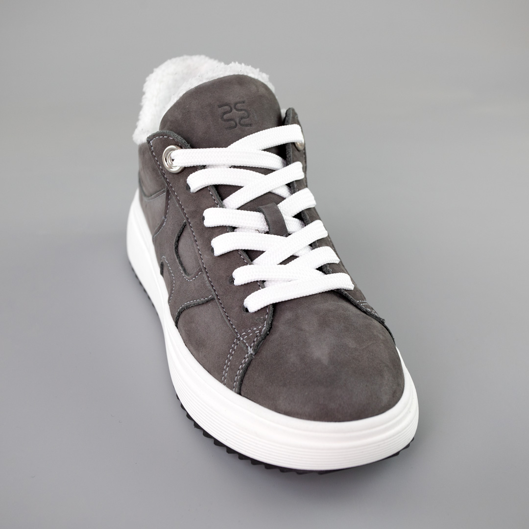 Кеди жіночі зимові — сірий, замша, зима, від 36 до 41 розміру 23 Кеди жіночі зимові — сірий, замша, зима, від 36 до 41 розміру